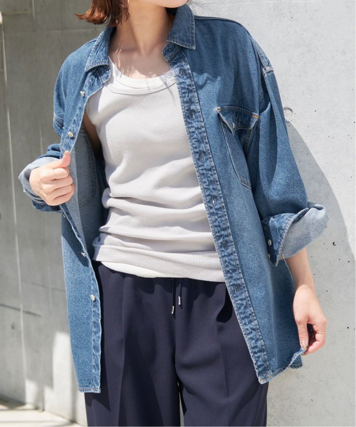 追加2》LE DENIM BDUシャツ(507038989) | スローブ イエナ(SLOBE