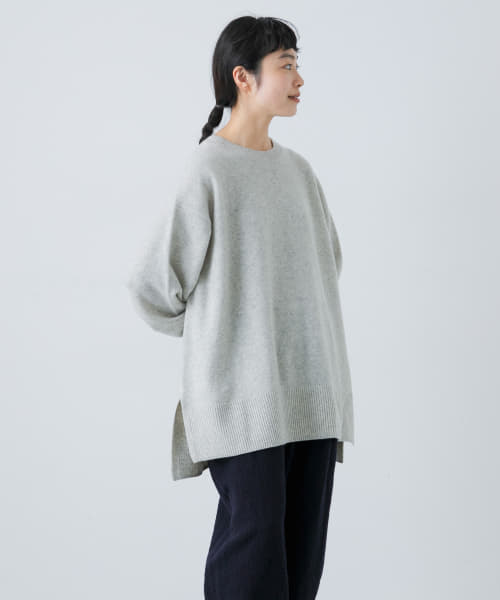 ハミルトンウールワイドチュニック(507039801) | かぐれ(KAGURE ハミルトンウールワイドチュニック(507039801) | かぐれ(KAGURE