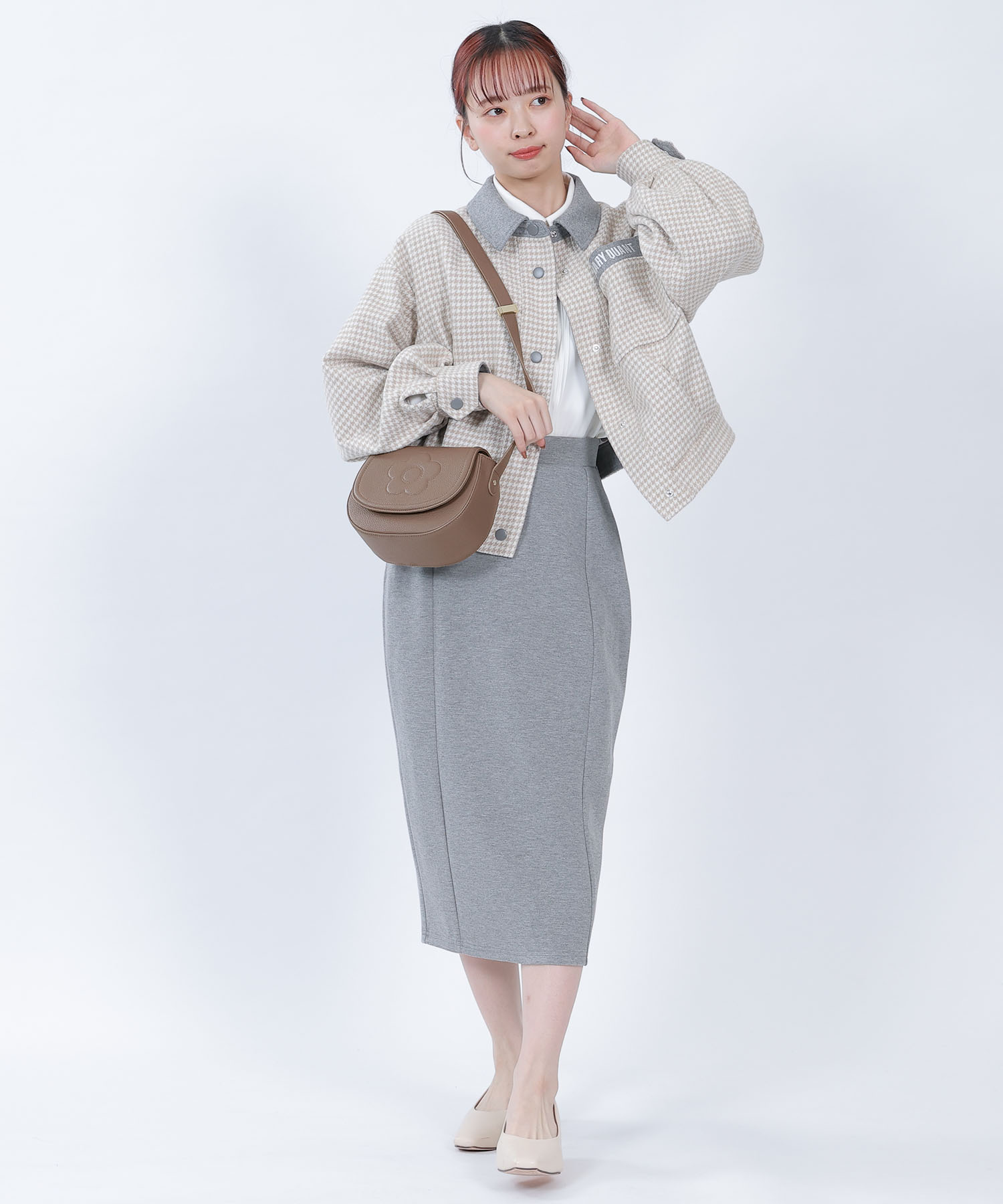 マリークワント MARY QUANT シュリンクデイジーエンボス マリークワント MARY QUANT シュリンクデイジーエンボス