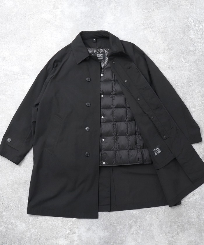 セール 50%OFF】【TAION/タイオン】別注CRステンカラーコート セール 50%OFF】【TAION/タイオン】別注CRステンカラーコート