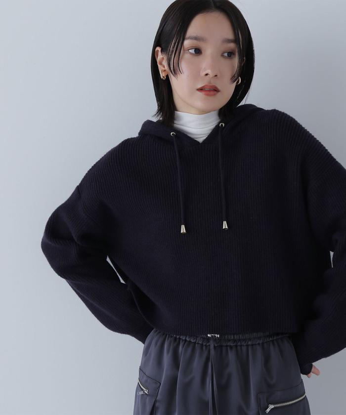 フーディーニットプルオーバー　24AW セール】フーディーニットプルオーバー 24AW(506791844