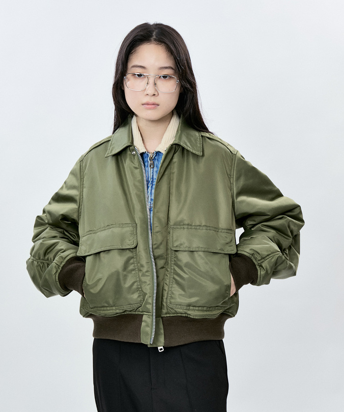 A2 MILITARY ARM VOLUME BLOUSON(506980046) | M TO R(M TO R