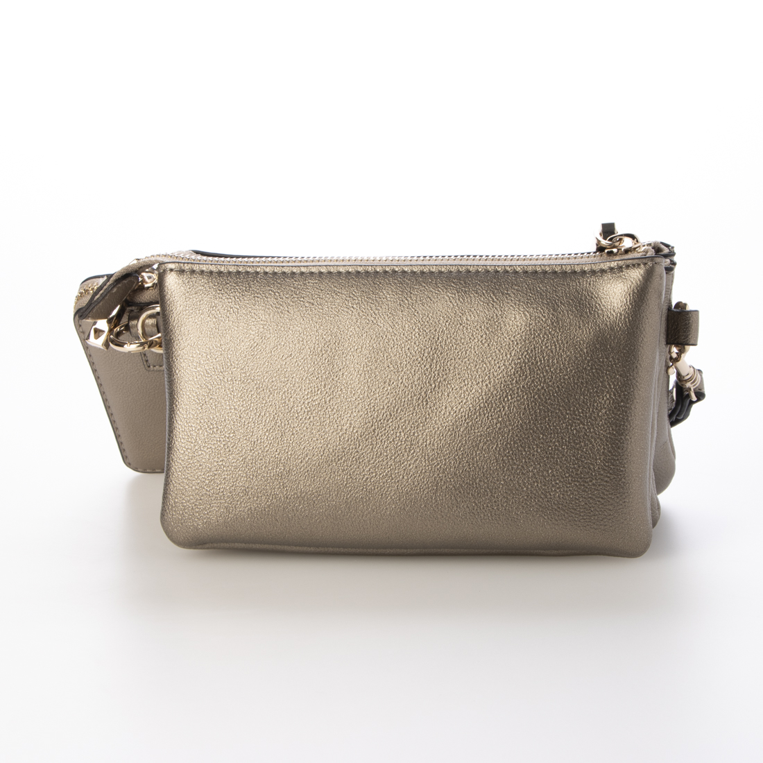 セール】ゲス GUESS LATONA Mini Triple Compartment Top Zip