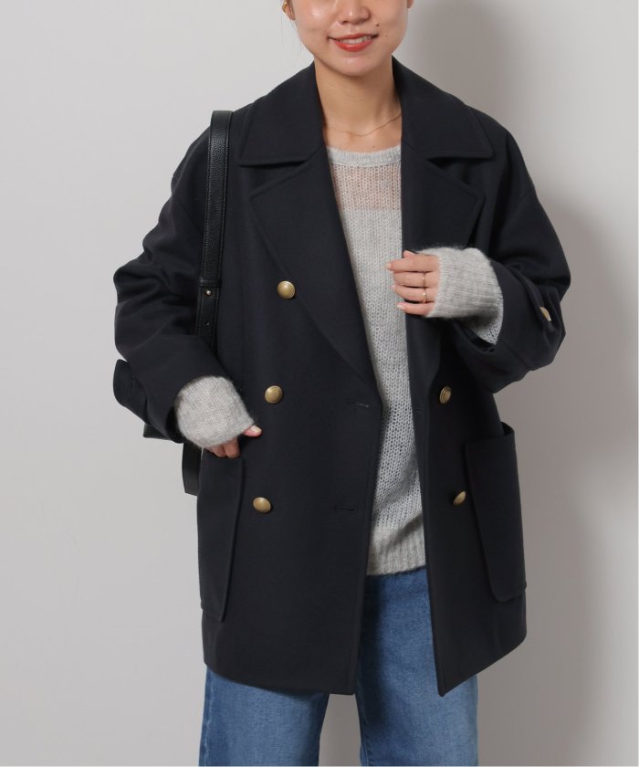 【正規取扱店】 セール 30%OFF】【Bellandi】メルトンPコート(507049375 ジャケット・アウター