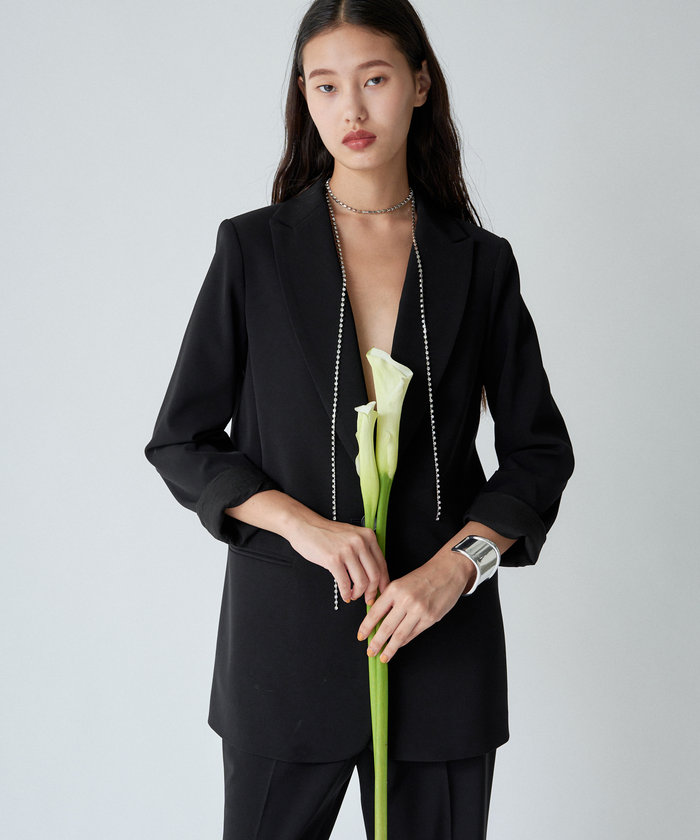 クーポン】【セール 60%OFF】【Loungedress】シングルジャケット クーポン】【セール 60%OFF】【Loungedress】シングルジャケット