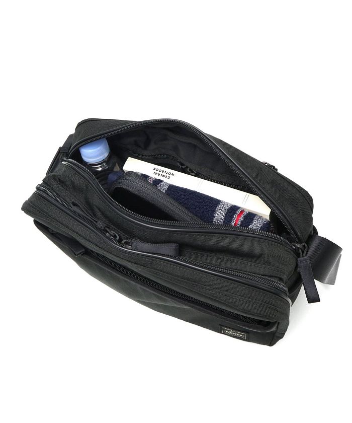 美品　PORTER ハイブリッド ショルダーバッグ 黒　タグ付き HYBRID(ハイブリッド) SHOULDER BAG | 吉田カバンホームページ
