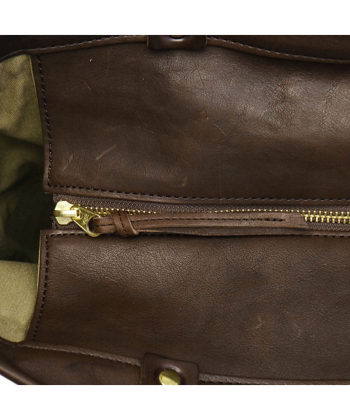SLOW スロウ ルボーノ Lサイズ レザー トートバッグ メンズ ブラウン スロウ SLOW スロウ トートバッグ SLOW rubono ルボーノ tote