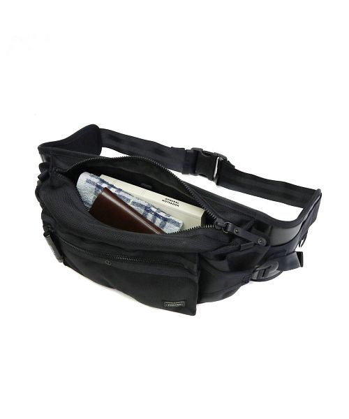 美品　ポーター　ヒート　ボディバッグ ウエストバック　ナイロン　ブラック HEAT(ヒート) WAIST BAG | 吉田カバンホームページ | YOSHIDA & Co.