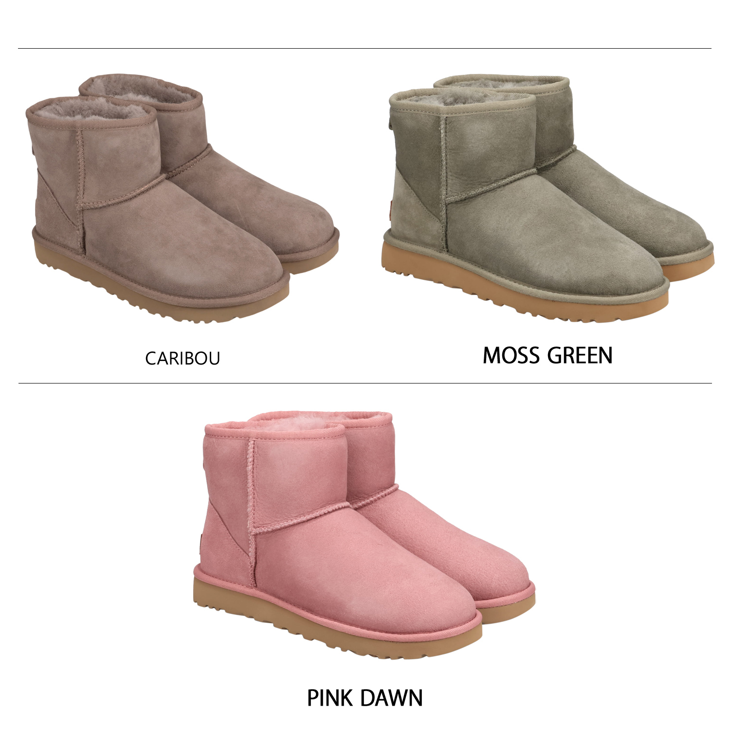 UGG アグ　CLASSIC MINI クラシック　ミニ　グレー　US8 UGG アグ CLASSIC MINI クラシック ミニ グレー US8
