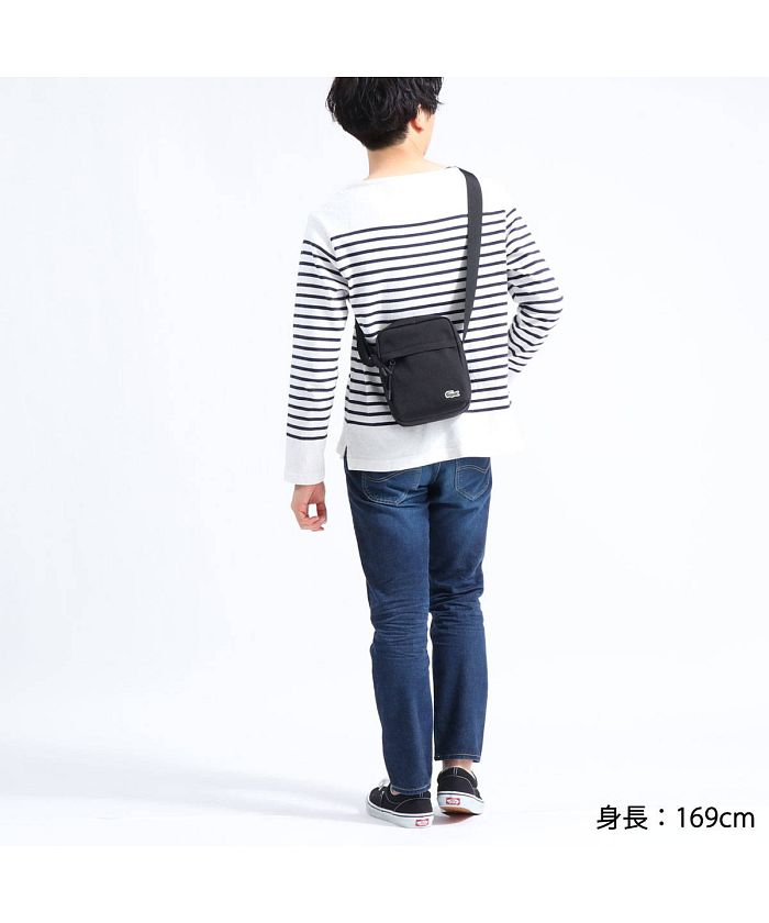 ラコステ LACOSTE ショルダーバッグ メンズ レディース 小さめ