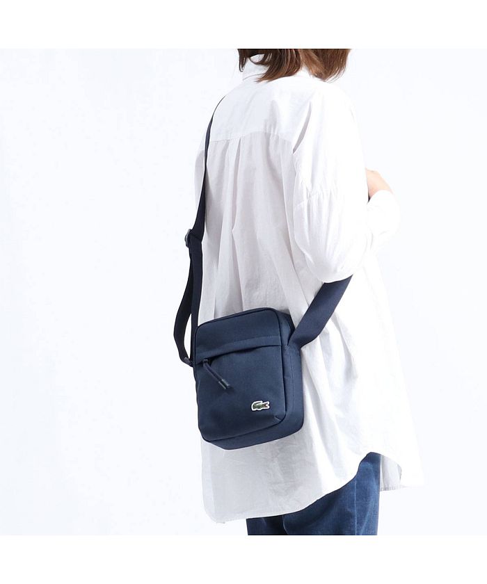 ラコステ LACOSTE ショルダーバッグ メンズ レディース 小さめ