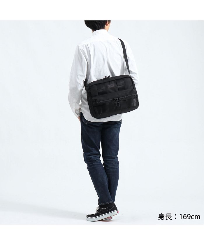 ブリーフィング　ショルダーバッグ　黒 ブリーフィング BRIEFING 【日本正規品】 ブリーフィング