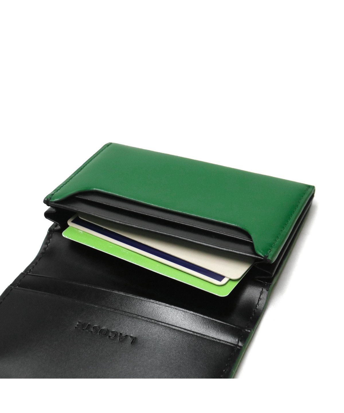LACOSTE 名刺入れ ラコステ LACOSTE ラコステ 名刺入れ カードケース NH1103K ブラック