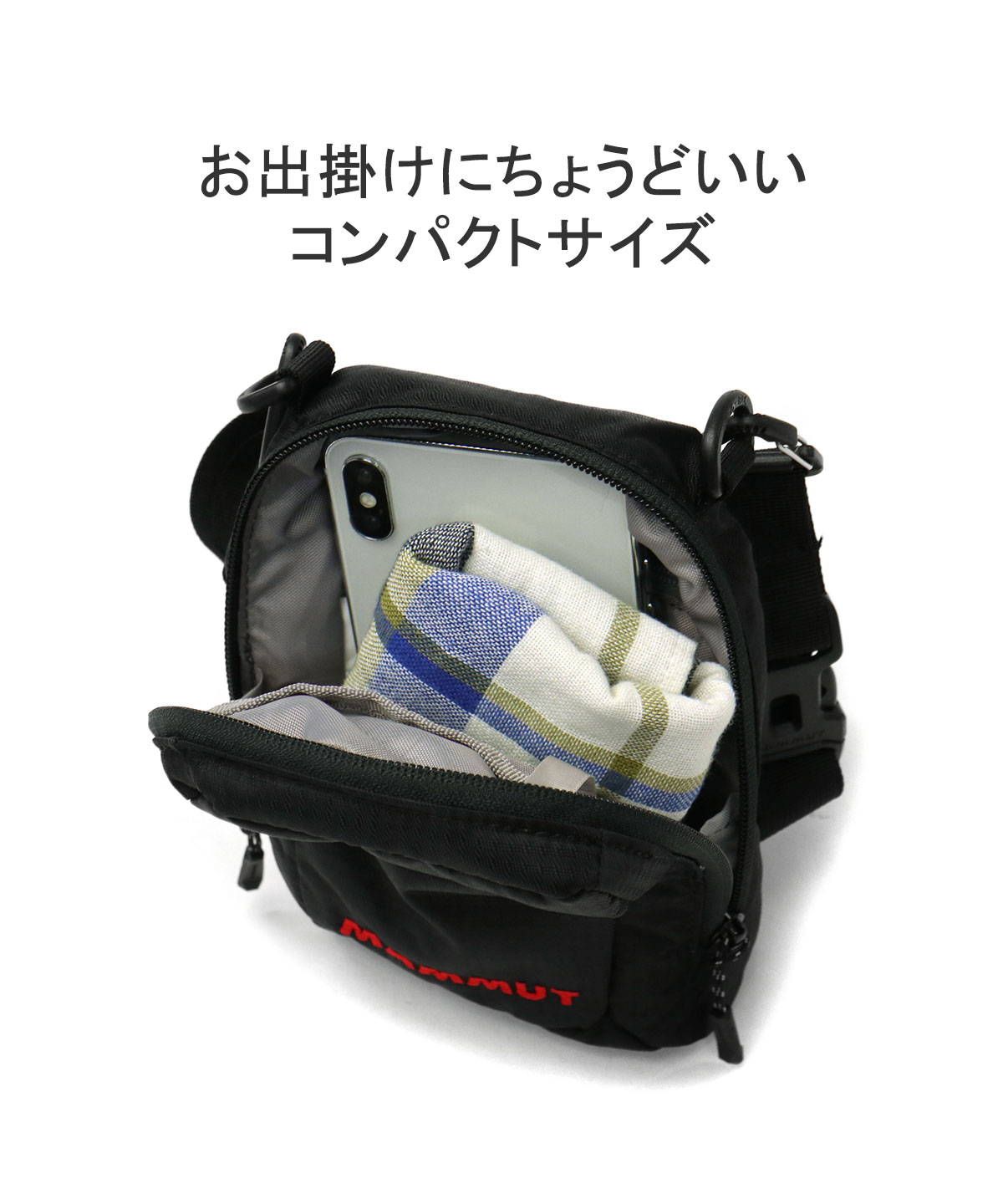 マムート MAMMUT マムート ショルダーバッグ 1L MAMMUT 小さめ