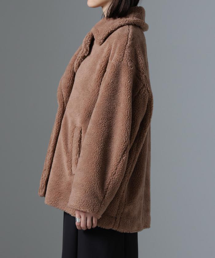 セール 30%OFF】ミドル丈ボアPコート(506848255) | NANO