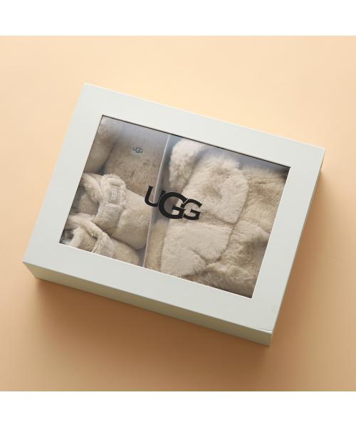 UGG BABY シューズ ニット帽 手袋 1130355I ファー ロゴ