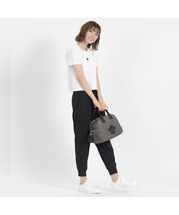 美品✨MARY QUANT/マリークワント キルティングトートバッグ 2way MARY QUANT マリークワント ビッグキルティングデイジー 2way