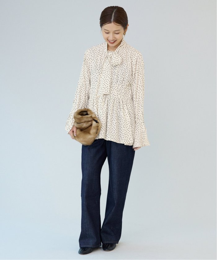 セール 30%OFF】TORRAZZO DONNA/トラッゾドンナ ドットブラウス セール 30%OFF】TORRAZZO DONNA/トラッゾドンナ ドットブラウス