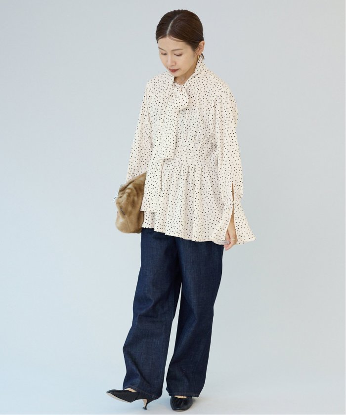 セール 30%OFF】TORRAZZO DONNA/トラッゾドンナ ドットブラウス セール 30%OFF】TORRAZZO DONNA/トラッゾドンナ ドットブラウス