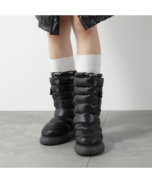 MONCLER Gaia Pullアンクルブーツ Moncler Women's' Gaia Pull Ankle Boots in Black | LN-CC®