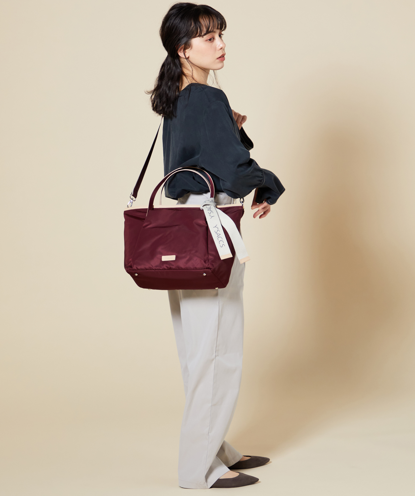 TOCCA｜【A4サイズ対応】NEW AVENUE NYLONBAG ナイロンバッグ