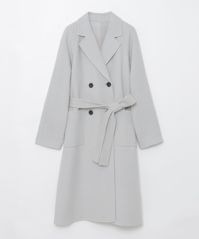 BLUE LABEL CRESTBRIDGE チェックダブルフェイスロングコート セール 50%OFF】クレストブリッジチェックトーナルリバー