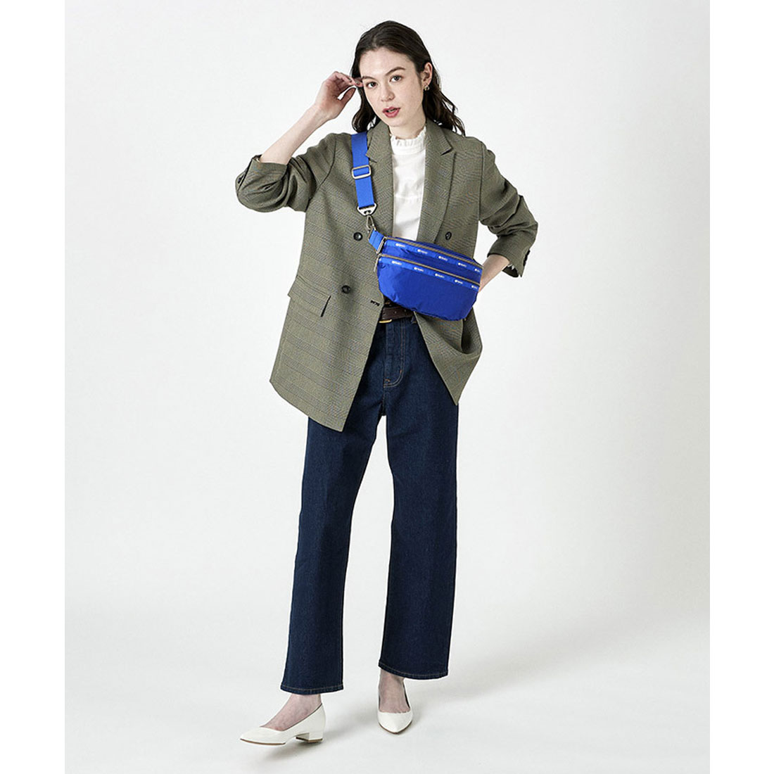 15 美品★レスポートサックESSENTIAL BELT BAG ボディバッグ ESSENTIAL BELT BAGブラック C（ベルトバッグ）｜LeSportsac