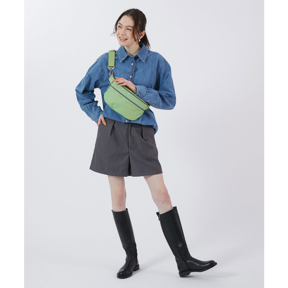 すぐ届く【LESPORTSAC】ESSENTIAL BELT BAG ボディバッグ ESSENTIAL BELT BAGブラック C（ベルトバッグ）｜LeSportsac