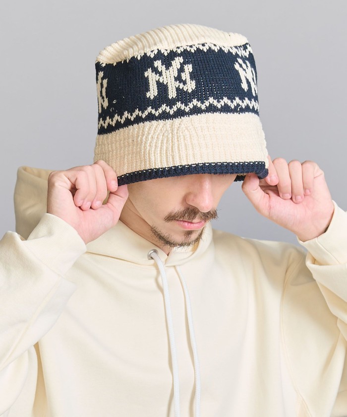 NEW ERA by GORO NAKATSUGAWA＞ ニット バケット ハット