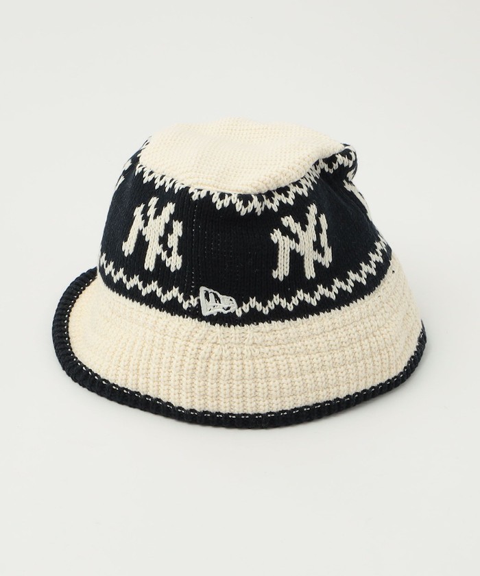 NEW ERA by GORO NAKATSUGAWA＞ ニット バケット ハット
