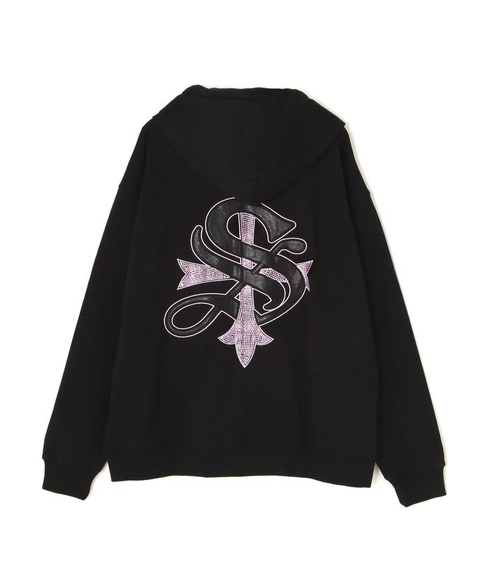 SUPPLIER/サプライヤー/CROSS LEATHER ZIP HOODIE(507030961