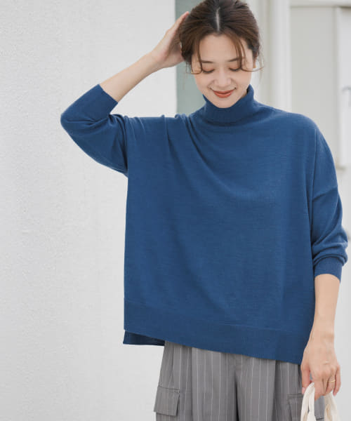 セール 30%OFF】ウォッシャブルウールタートルワイドプルオーバー(507073859) | アーバンリサーチドアーズ(URBAN RESEARCH  DOORS) - d fashion