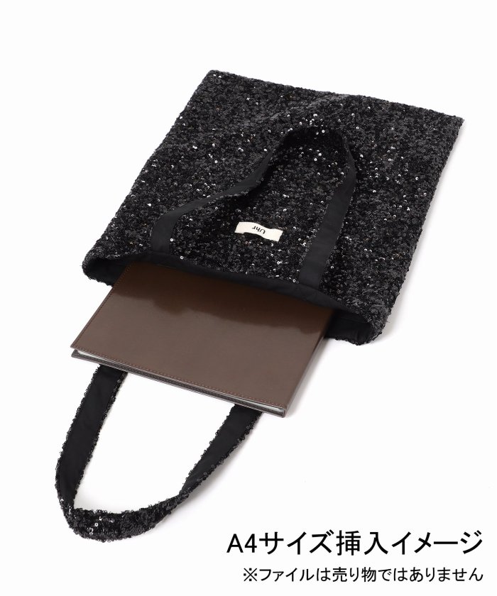 WEB限定追加》 Uhr / ウーア Spangle Tote Bag(507076017
