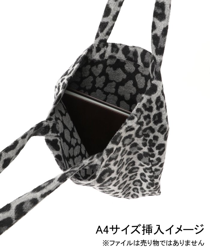 WEB限定追加》Uhr / ウーア * Spick & Span 別注LEOPARD Tote