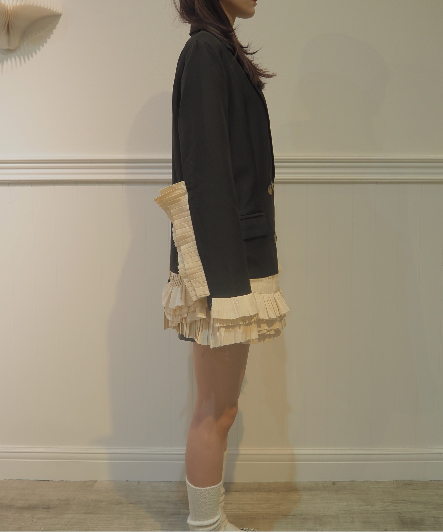 クーポン】ラポミ プチ LA POMME petit Princess Lace Frill クーポン】ラポミ プチ LA POMME petit Princess Lace Frill