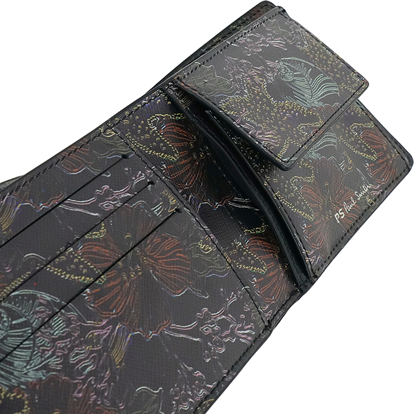 ポールスミス Paul Smith 二つ折り財布 PSライン(507092063