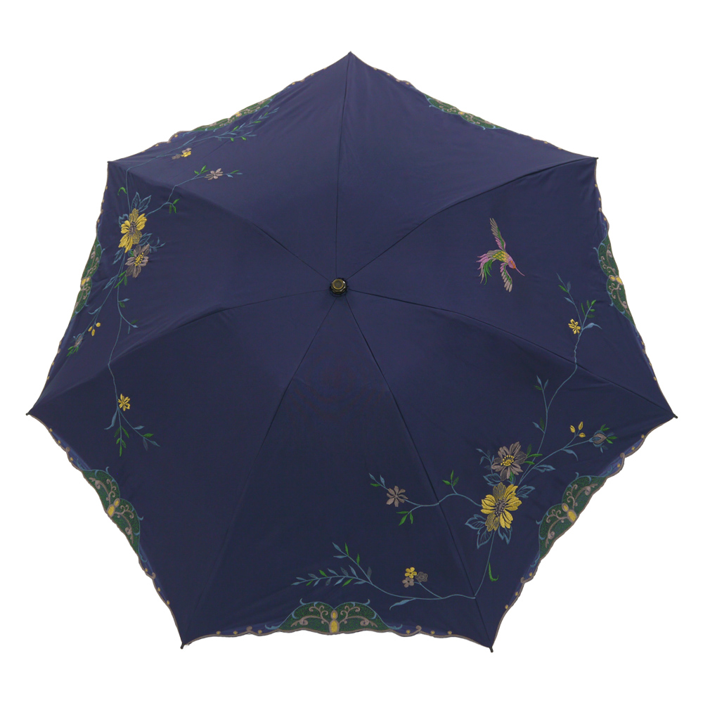 chinoiserie modern シノワズリーモダン 兼用 傘 送料無料】 完全遮光日傘（晴雨兼用）女優日傘 50cm