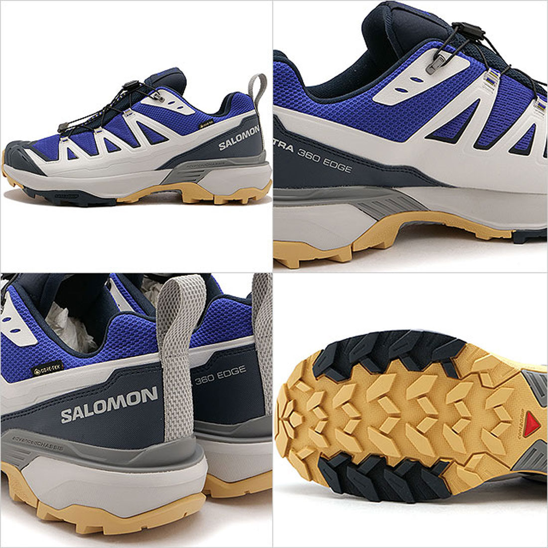 サロモン SALOMON X ULTRA 360 EDGE GTX Spectrum－Blue/Glacier
