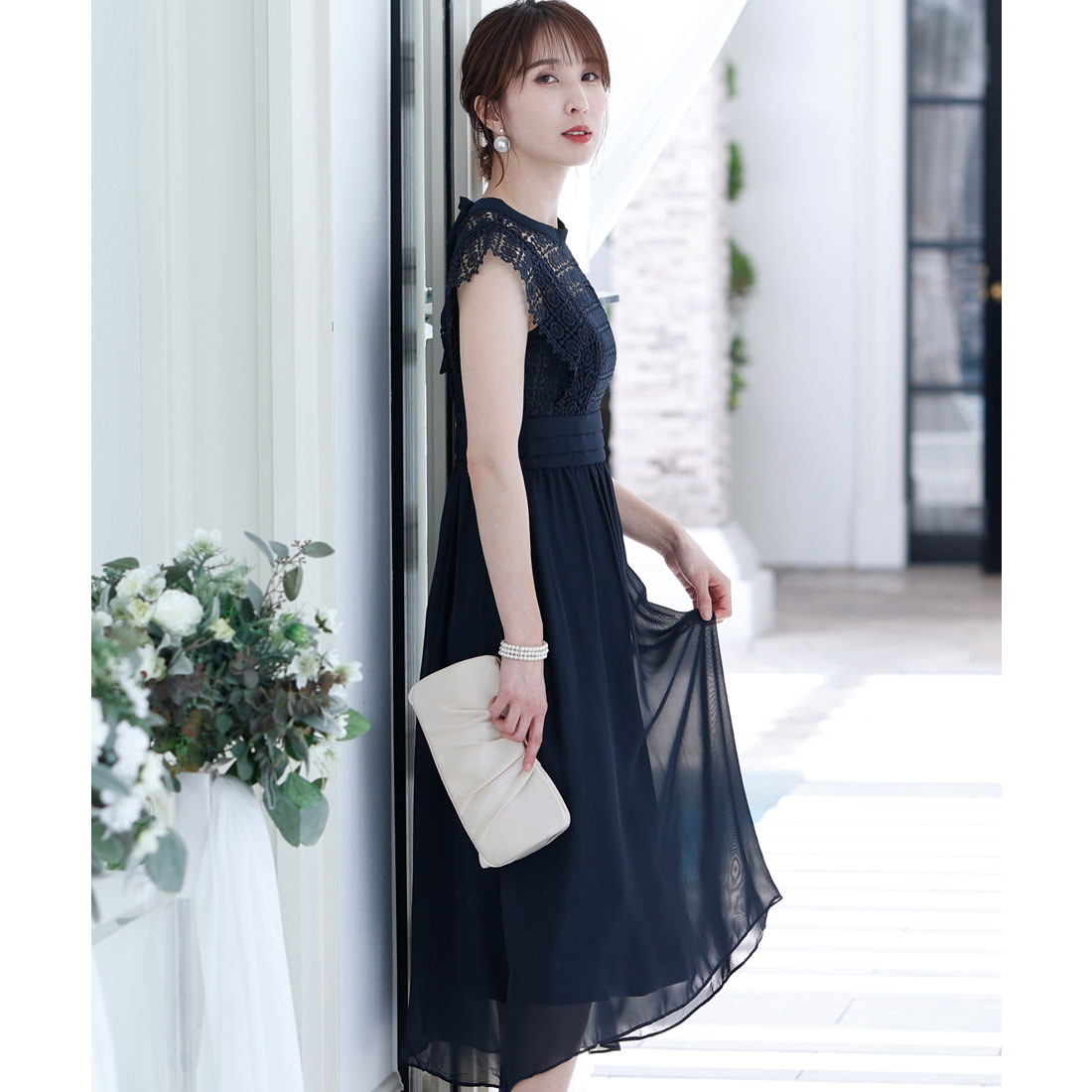 結婚式 お呼ばれ ドレス anysis （anysis パーティードレス結婚