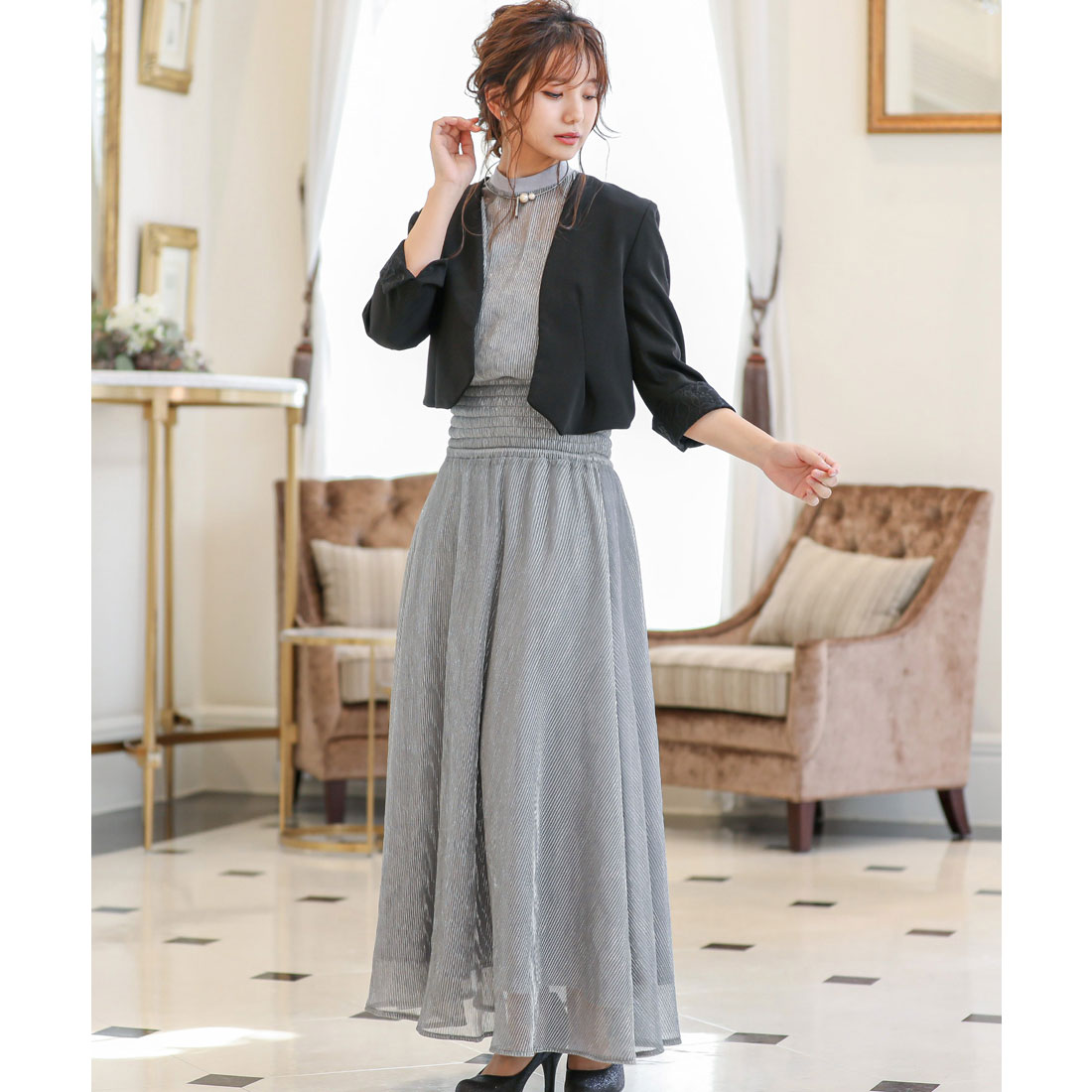 【専用】na.e nae ナエ　ノーカラージャケット ロングノーカラージャケット - SOÉJU online store｜上質な大人