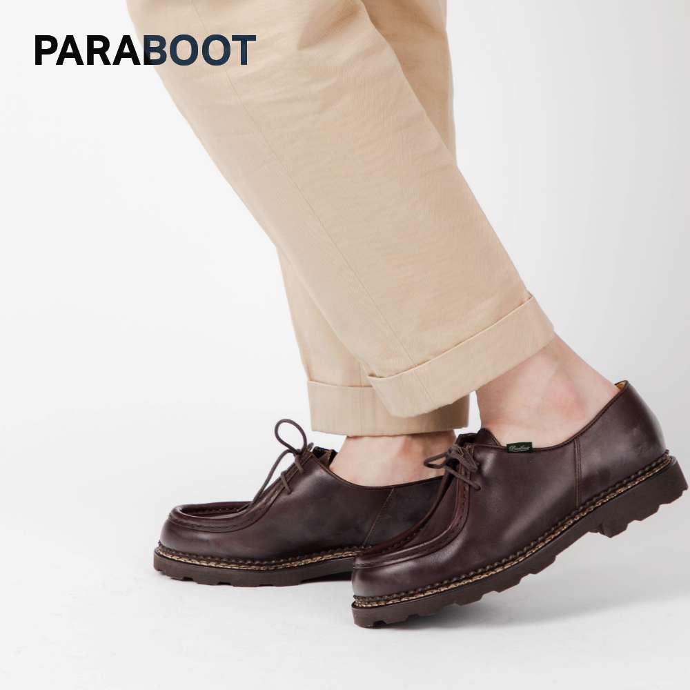 【名作】パラブーツ ミカエル チロリアンシューズ レザー レースアップ 25 Paraboot｜レザー チロリアンシューズ “MICHAEL” michael-griff2