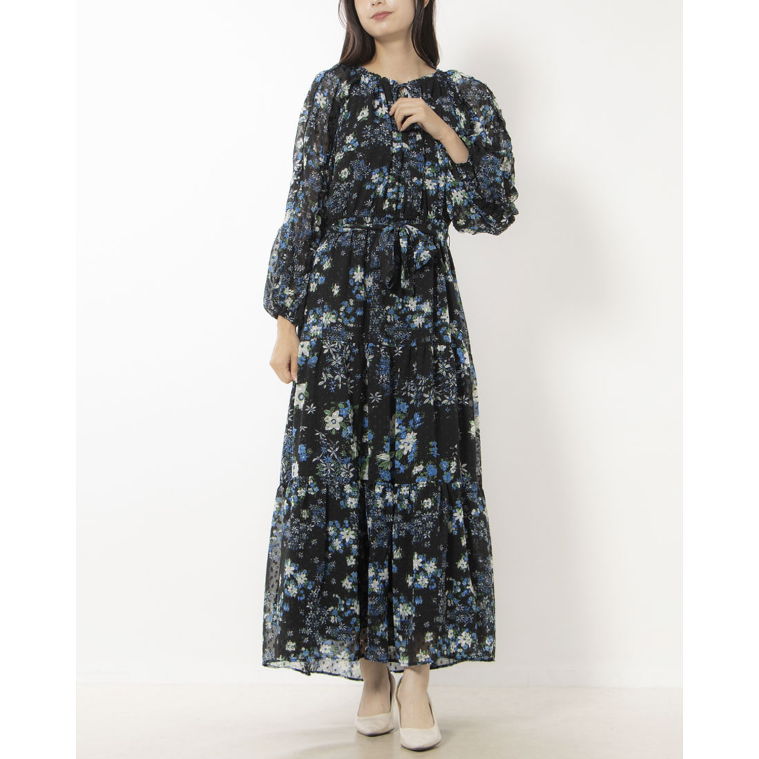 定価27,900 Desigual デシグアル 花柄スイスドットミディワンピース 楽天市場】花柄 スイスドット ミディワンピース／デシグアル