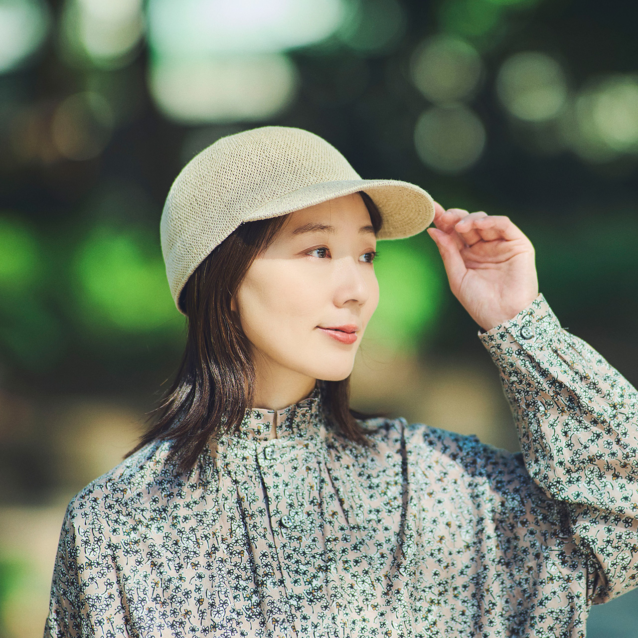 ★Smooth Mood★Mood Typo Ball Cap★Khaki★韓国★大人気★ Khaki Mood Typo Ball Cap (3rd) - Smooth Mood