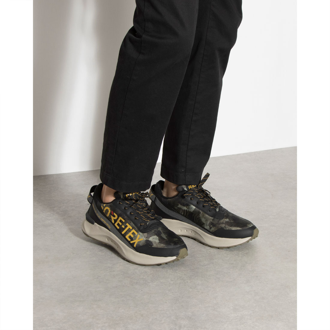 新しく着き セール GORETEXレースアップ REPLAY 50%OFF】リプレイ 邦楽