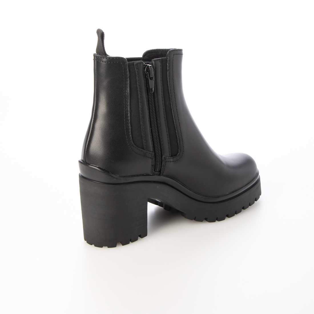 jeffery campbellブラック サイドゴアブーツ　37サイズ サイドゴア厚底ブーツ Jeffrey Campbell│Jeffrey Campbell