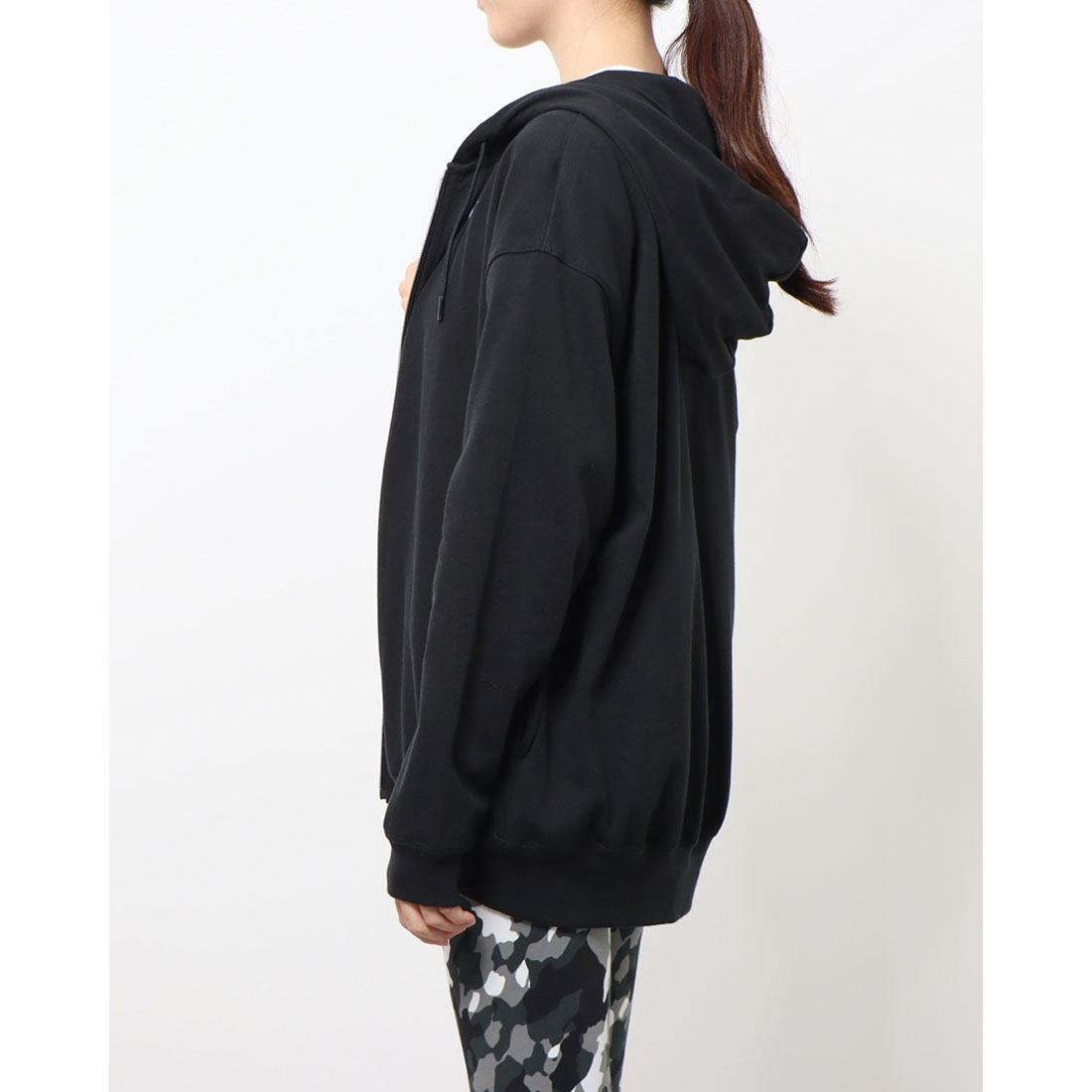 ナイキ NIKE レディース スウェットフルジップ ナイキ ウィメンズ NSW JRSY OS フルジップ L/S フーディ DM6416010 （ブ NIKE ナイキ レディース スウェットフルジップ ウィメンズ NSW