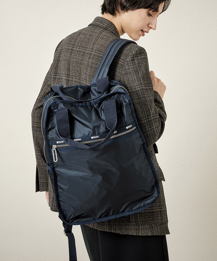 LeSportsac レスポートサック☆CR URBAN BACKPACK CR URBAN BACKPACKブラック C（バックパック/リュック