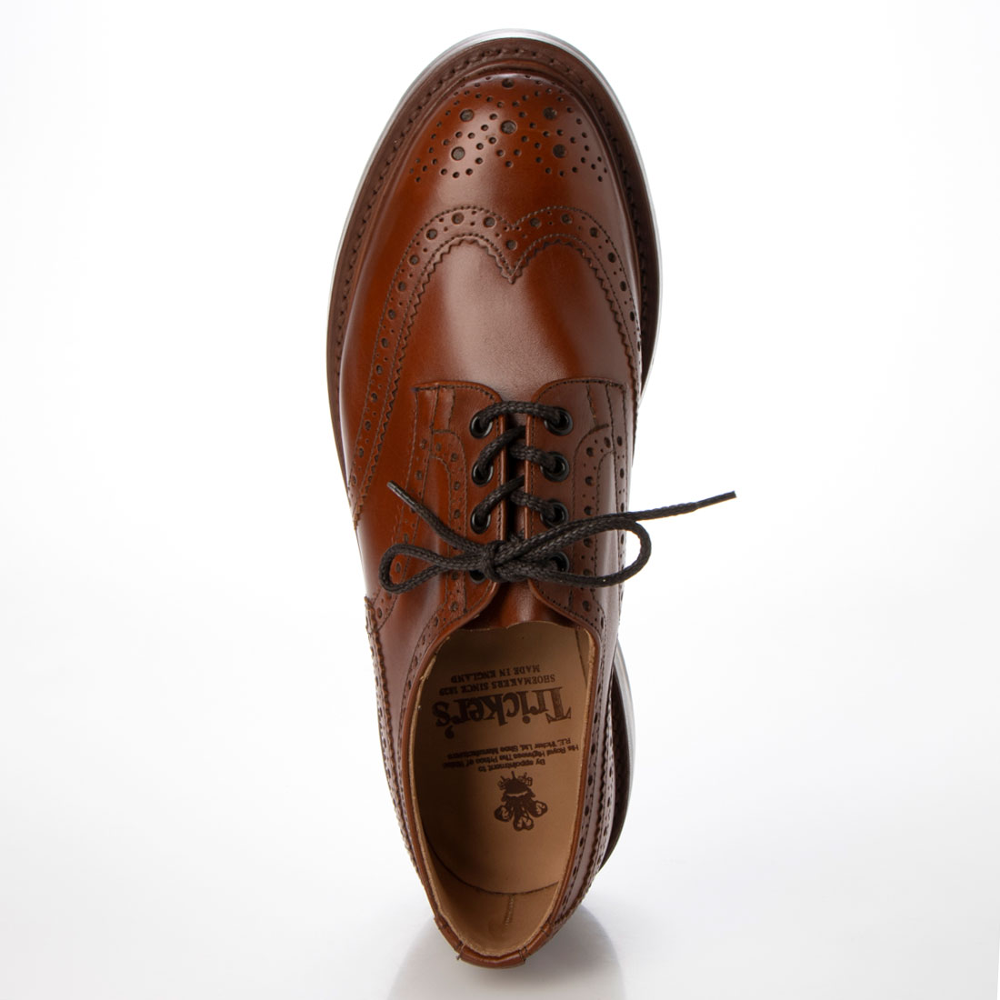 セール57%OFF】トリッカーズ Tricker's レザーウィングチップ