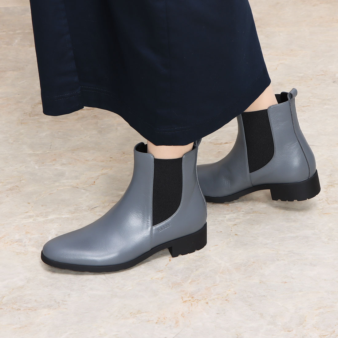 BALLY サイドゴアブーツ ショートレインブーツ