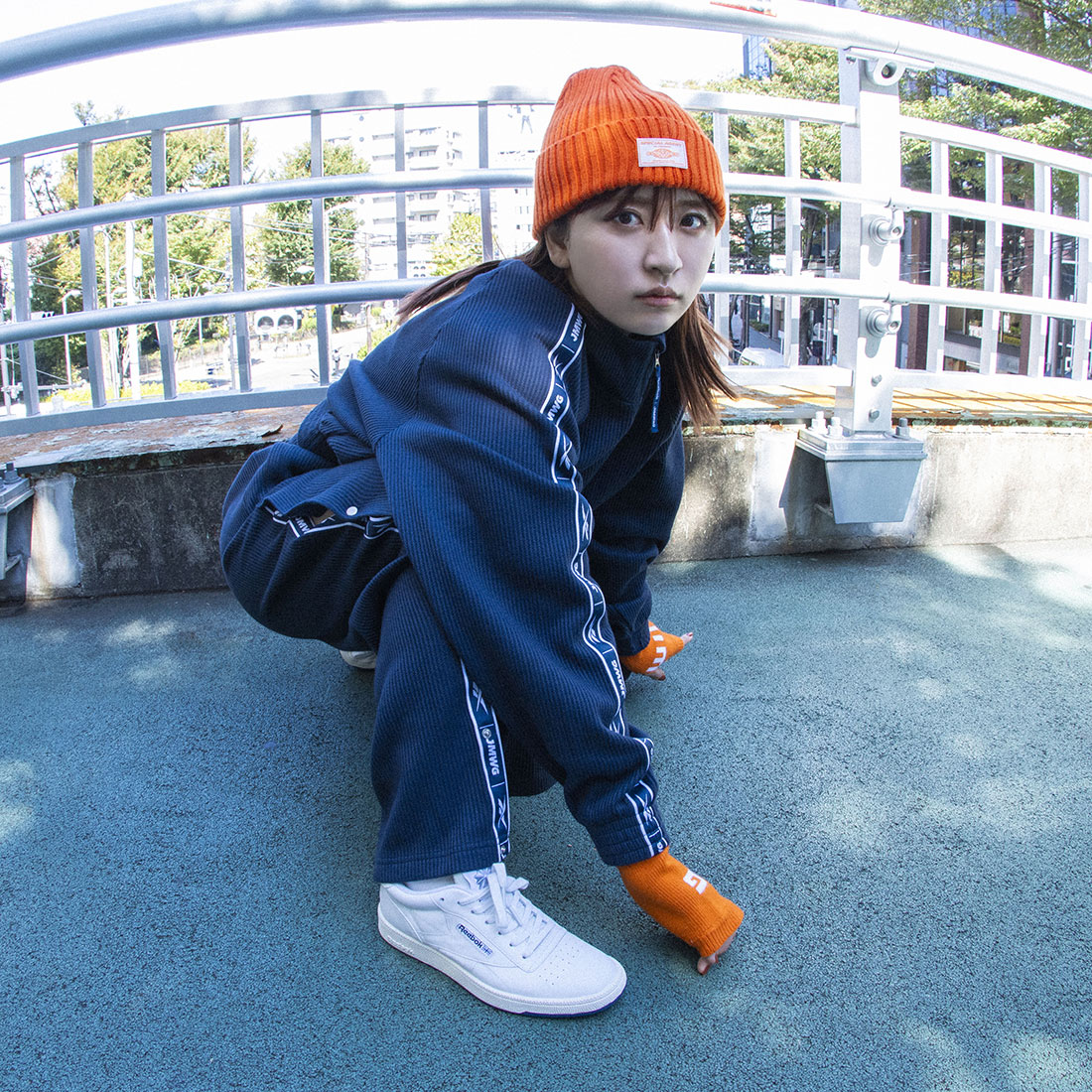 JIMWAG ラインニット JIMWAG